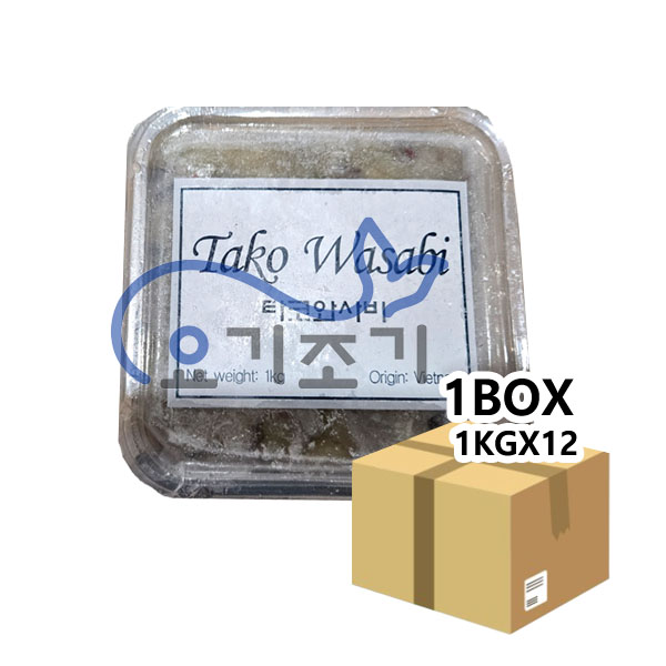 산호 타코와사비 1kg x12팩 (팩당 26,400원)
