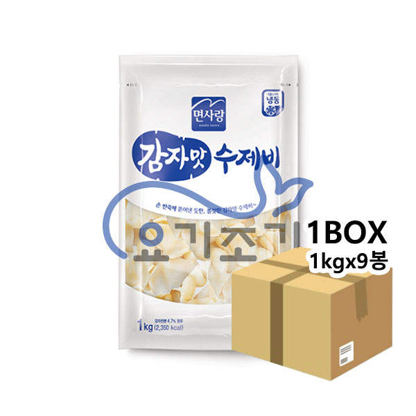 면사랑 감자수제비 1kgx9봉 (봉당 3,800원)