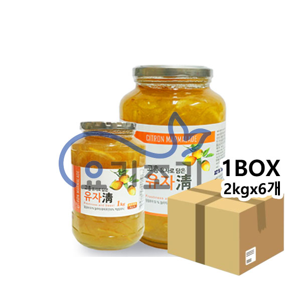 파낙스 고흥 유자청2kg x6개 (개당 10,200원)