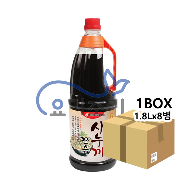 선도식품 사누끼쯔유 1.8L x8병 (병당 11,900원)