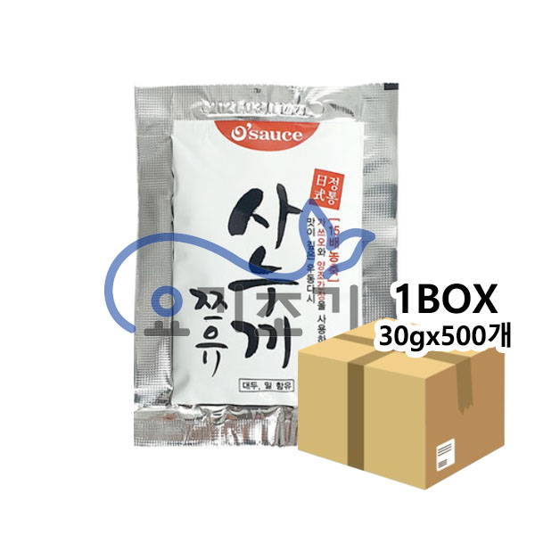 선도식품 사누끼쯔유 30g x500개