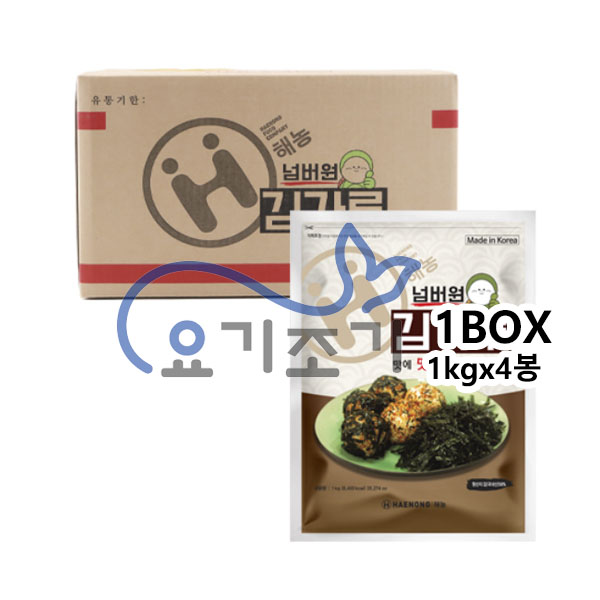 해농 넘버원 김가루 1kg x4봉 (봉당 20,680원)
