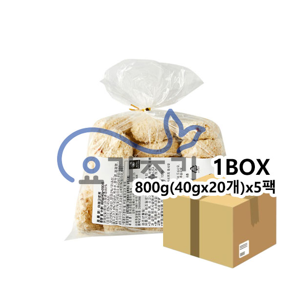 야채고로케 800g(40gx20개)x5팩(팩당 10,300원)