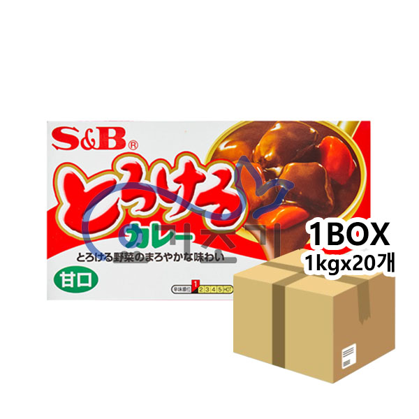 에스비 토로케루카레소스믹스 순한맛 1kg x20개 (팩당 9,770원)